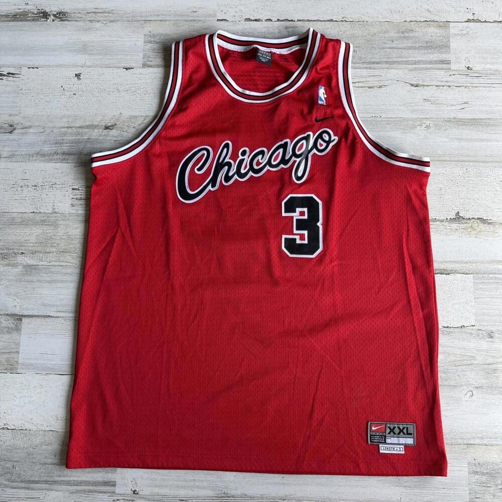 Vintage Nike Chicago Bulls Tyson Chandler Swingman Jersey 2X
